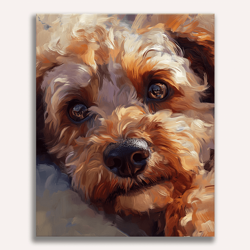 لوحة Puppy Eyes