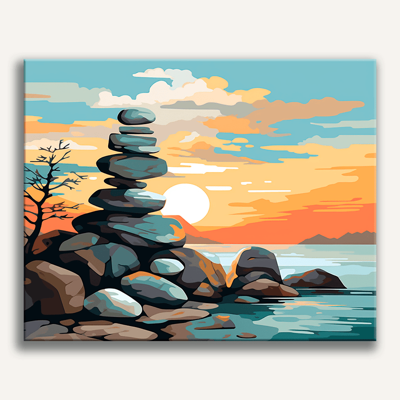 لوحة Rock Balancing